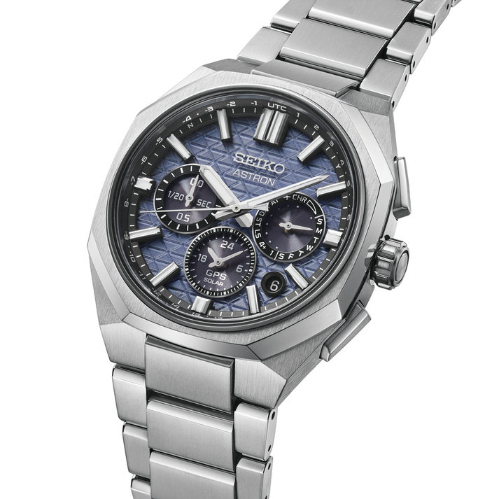 Astron Gps Solar Dual-Time Chronograph  HAB001