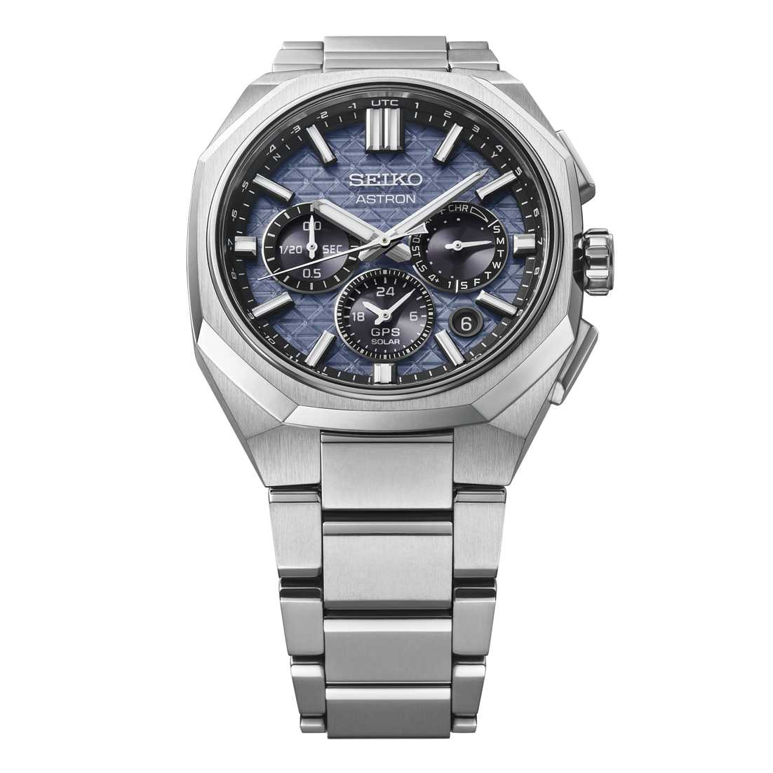 Astron Gps Solar Dual-Time Chronograph  HAB001