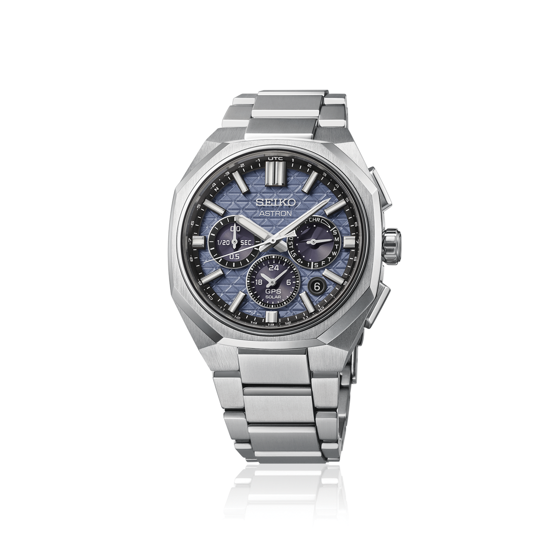 Astron Gps Solar Dual-Time Chronograph  HAB001