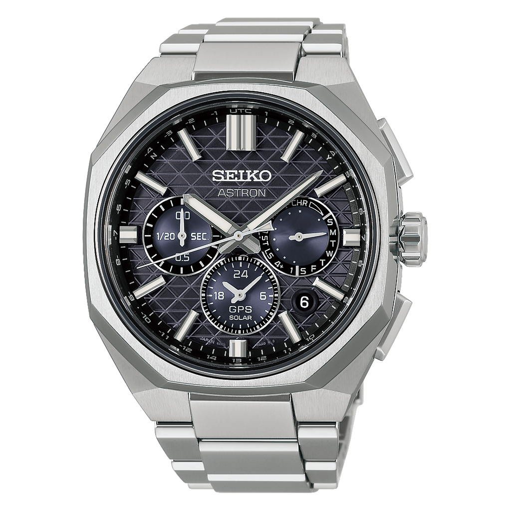 Astron Gps Solar Dual-Time Chronograph  HAB002