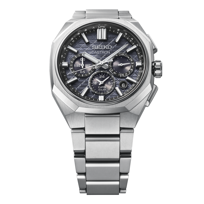Astron Gps Solar Dual-Time Chronograph  HAB002
