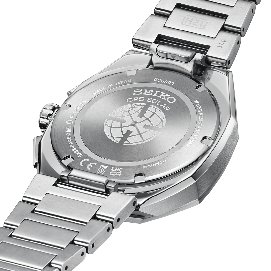 Astron Gps Solar Dual-Time Chronograph  HAB002