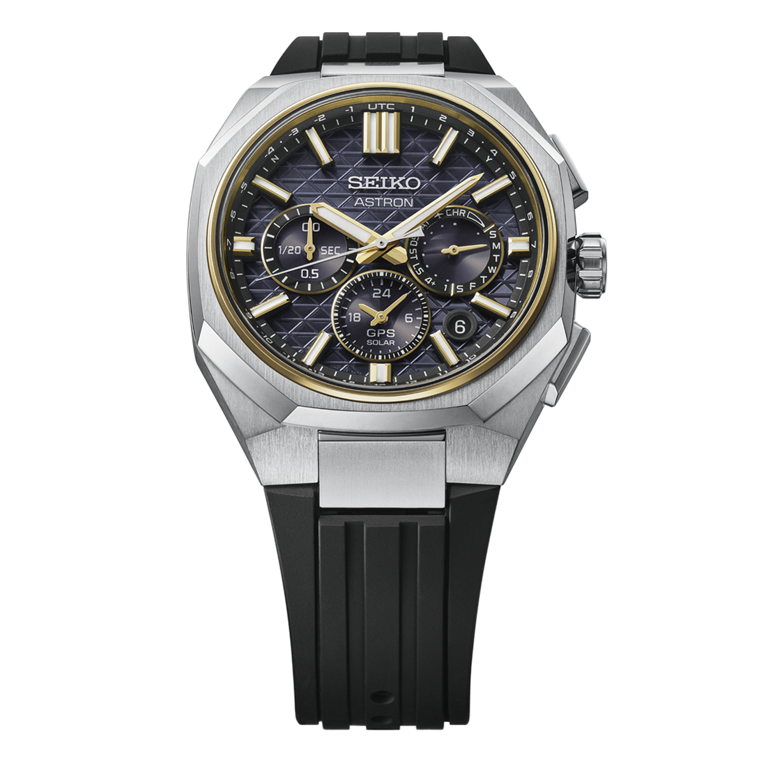 Astron Gps Solar Dual-Time Chronograph  HAB003