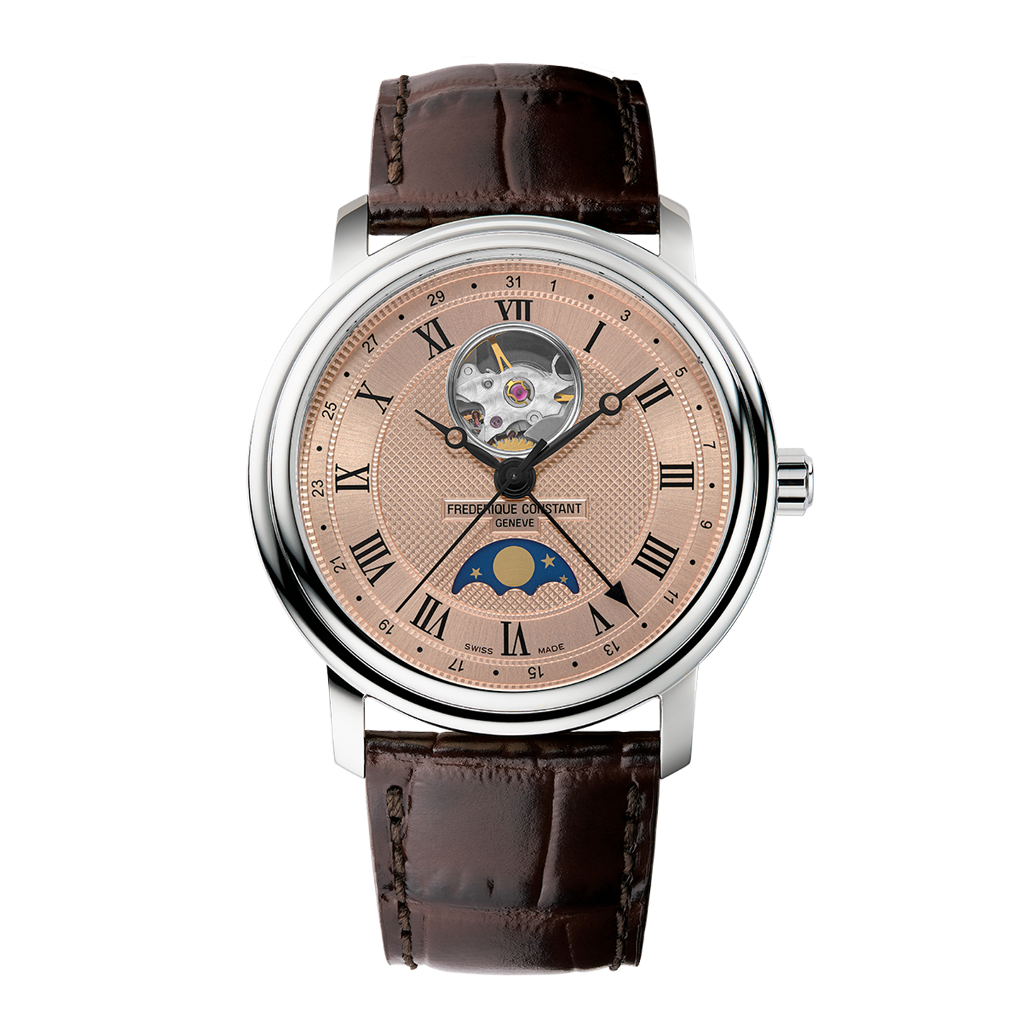 Frederique Constant Heart Beat Moonphase Date FC-335MCSALB4P26