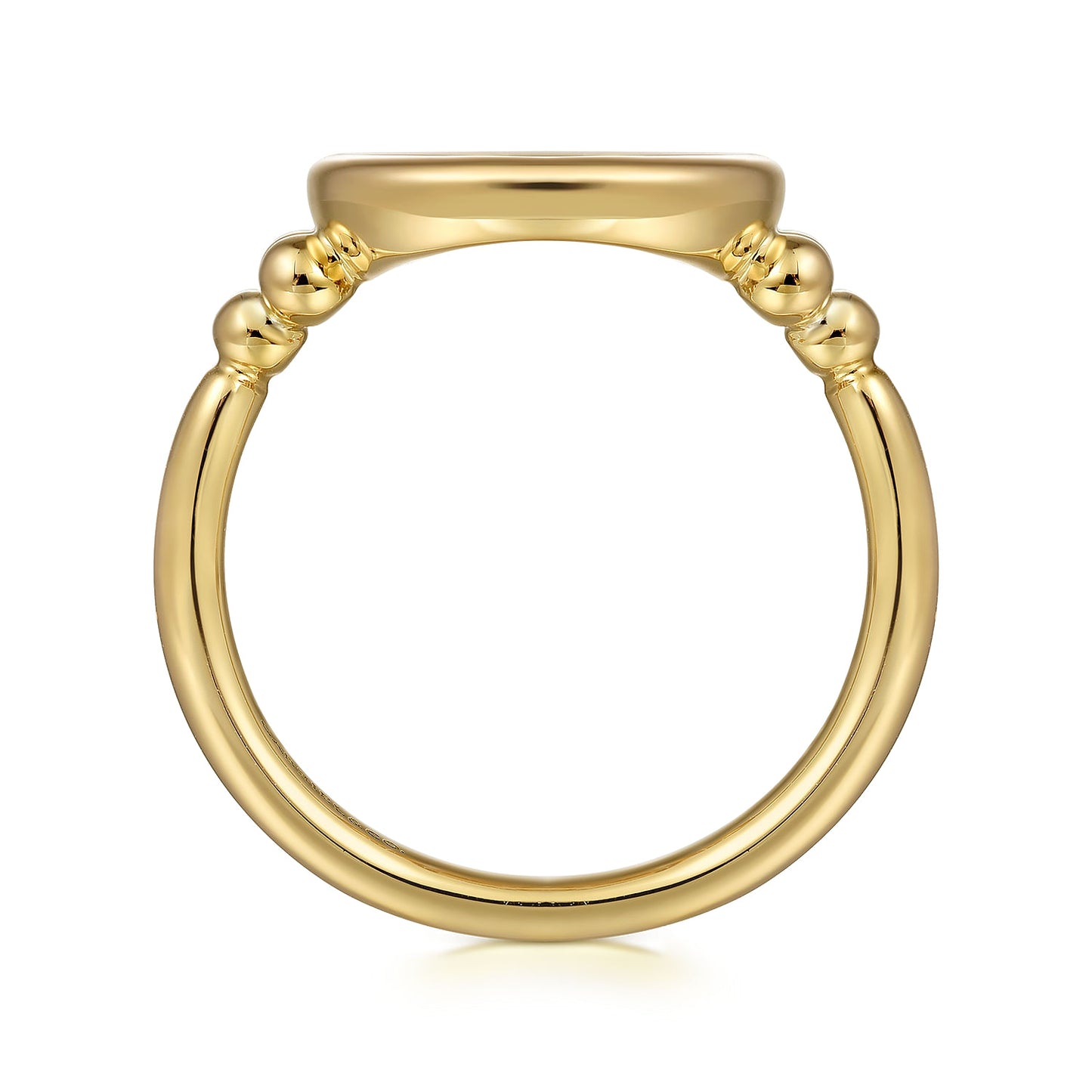 14K White and Yellow Gold Diamond Pavé  Bujukan Ladies Ring LR52556M45JJ