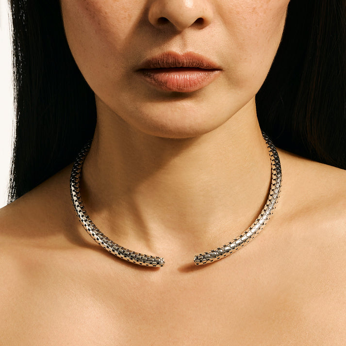 dot-flex-choker-sterling-silver-nb30174