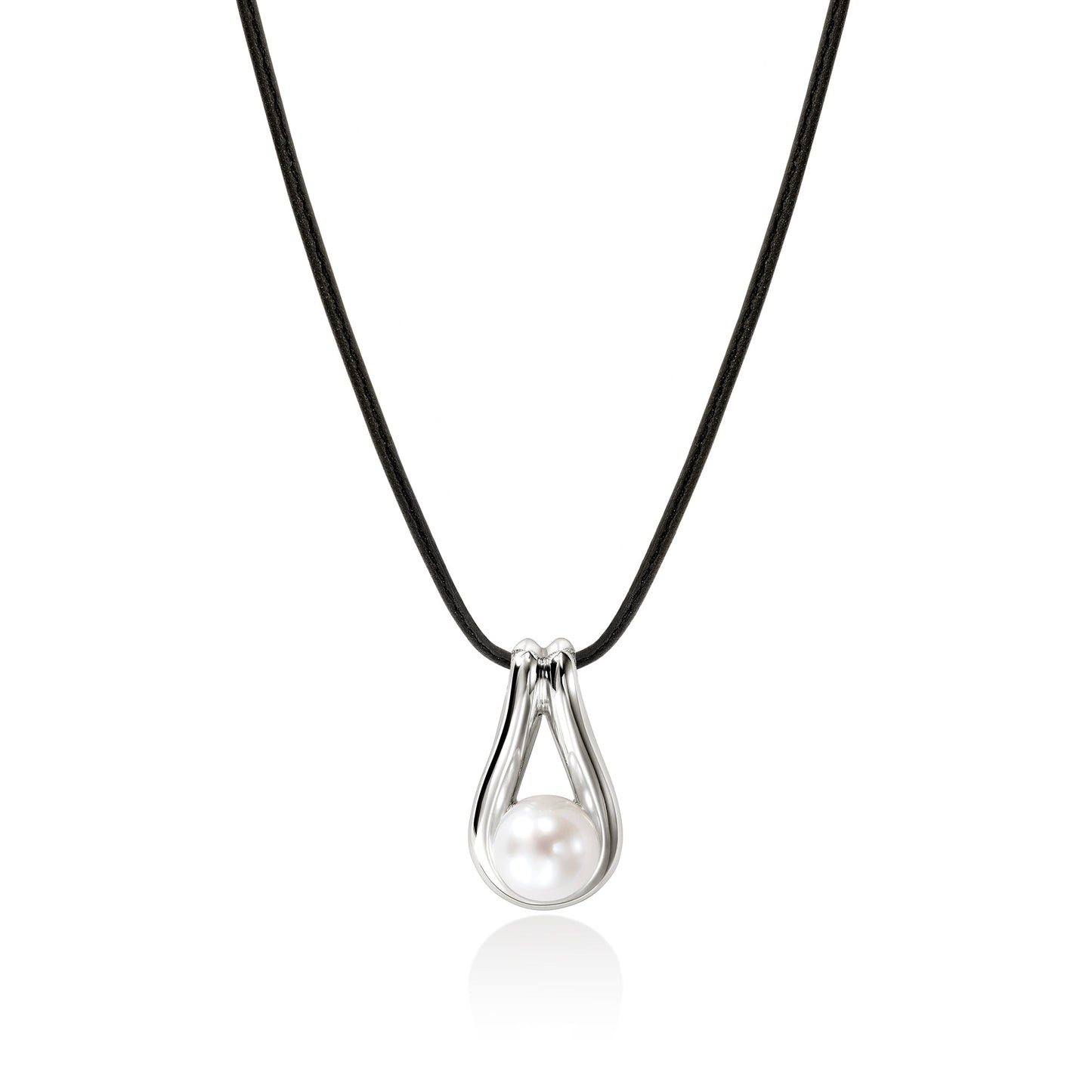 surf-pendant-necklace-sterling-silver-leather-pearl-nb8950111bl