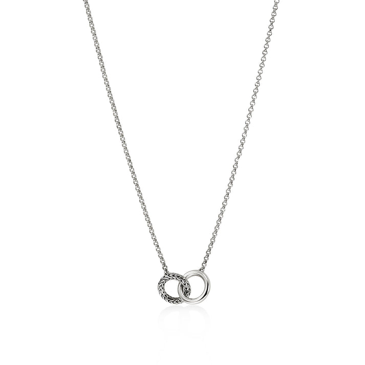 JH Essential Linked Necklace, Sterling Silver, 2MM|NB98707