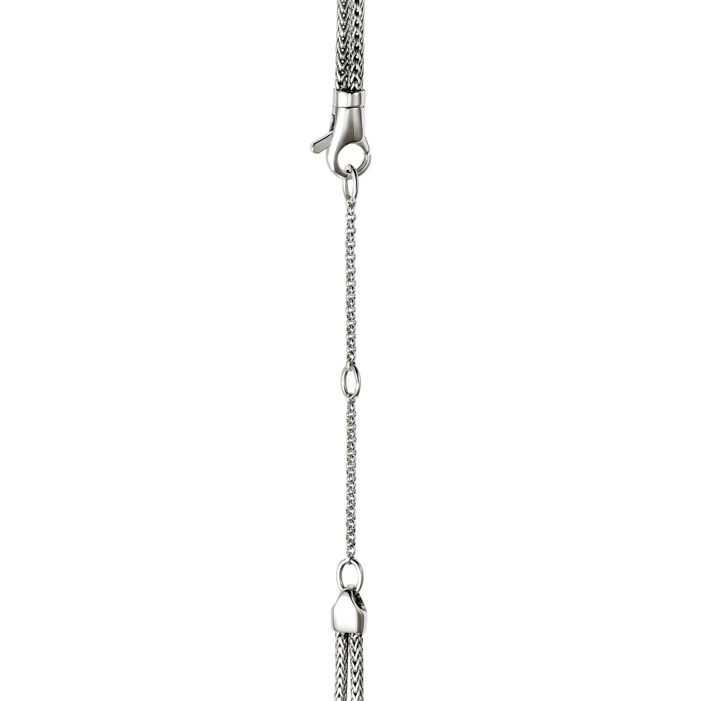 Love Knot Necklace, Sterling Silver, 3.6MM|NB98756
