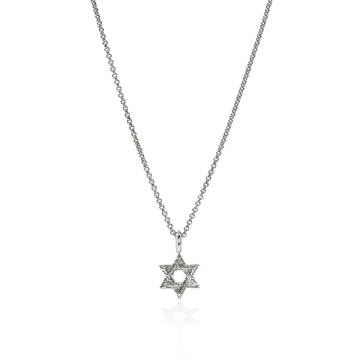 JH Essential Star of David Necklace, Sterling Silver|NB989399