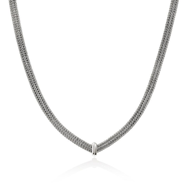 icon-link-necklace-sterling-silver-diamonds-6mm-nbp989352di