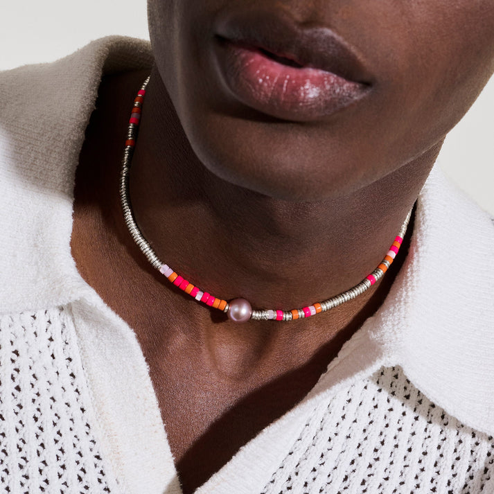 heishi-necklace-sterling-silver-enamel-hardstones-pearl-nbs988881pmopppl