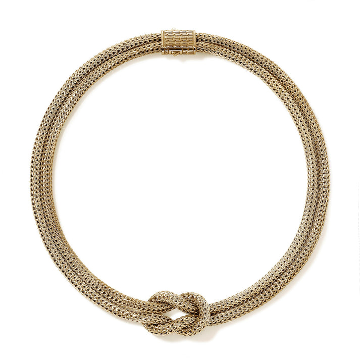 Love Knot Necklace, Gold, 10MM|NGG98778