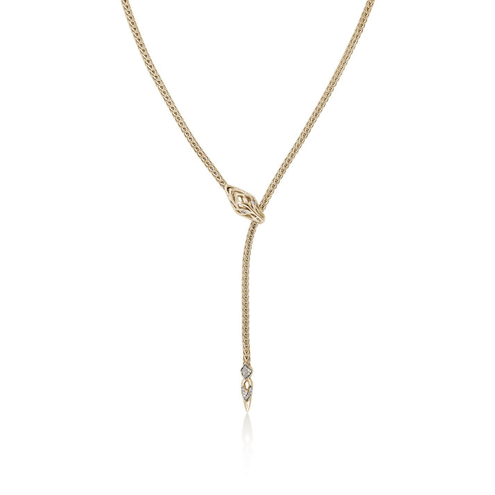 Naga Lariat, Gold, Diamonds, 2.5MM|NGGX6034922DI
