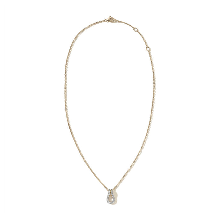 Surf Pendant Necklace, Gold, Diamonds|NGGX90107422DI