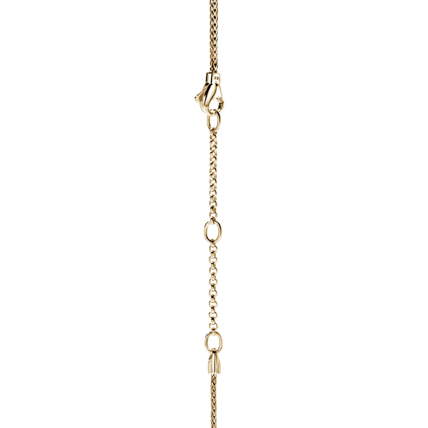 JH Essential Pavé Necklace, Gold, Diamonds, 1.8MM|NGGX986972DI