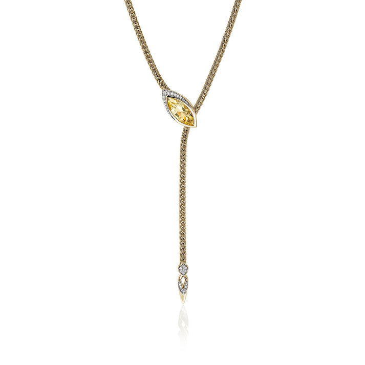 Artisan Series Naga Lariat Necklace, 2.5MM|NGS603781YBDI