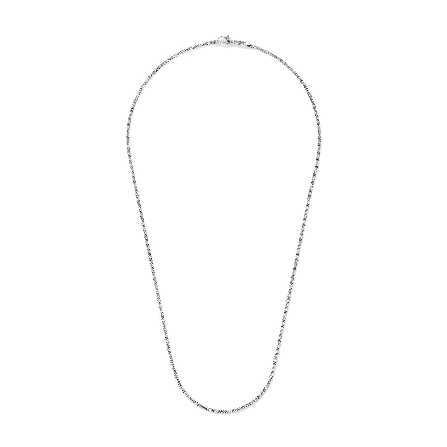 John Hardy Curb Chain Necklace, Sterling Silver, 2.1MM  NM900229