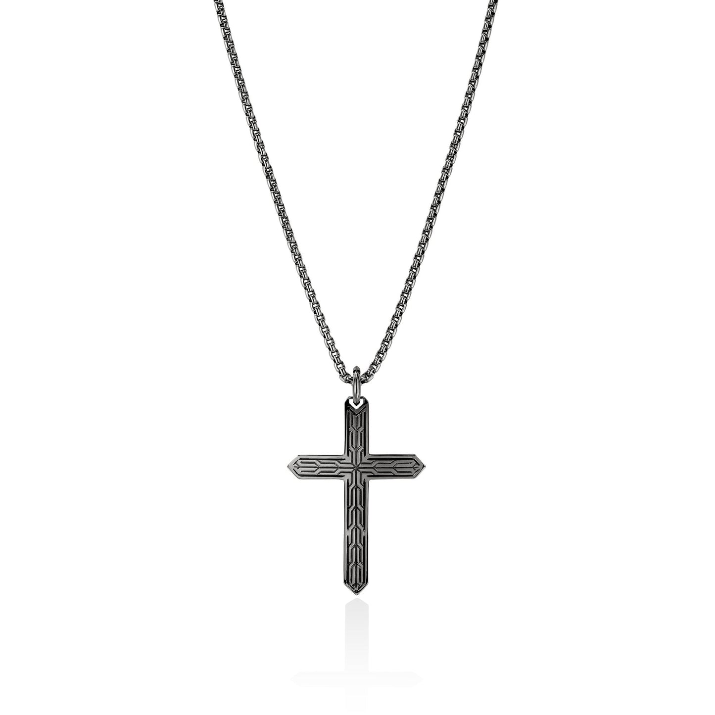 icon-50-cross-pendant-necklace-dark-silver-nm989477brd