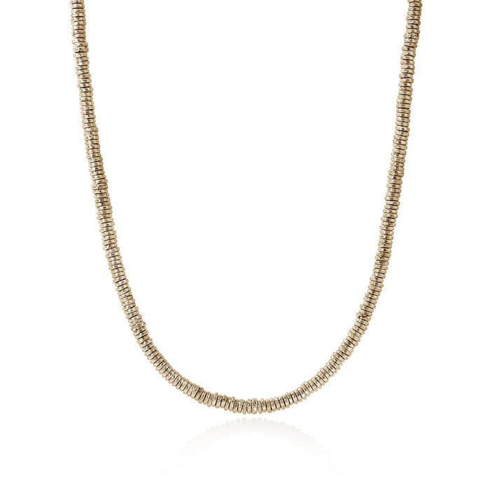 Heishi Necklace, Gold|NMGG900699