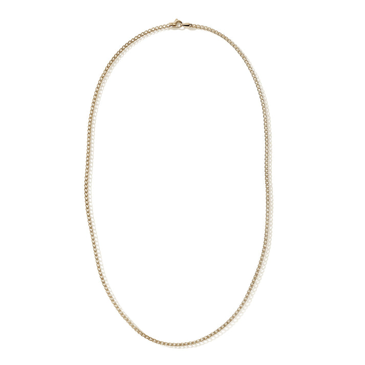 Surf Necklace, Gold, 2.3MM|NMGG901138
