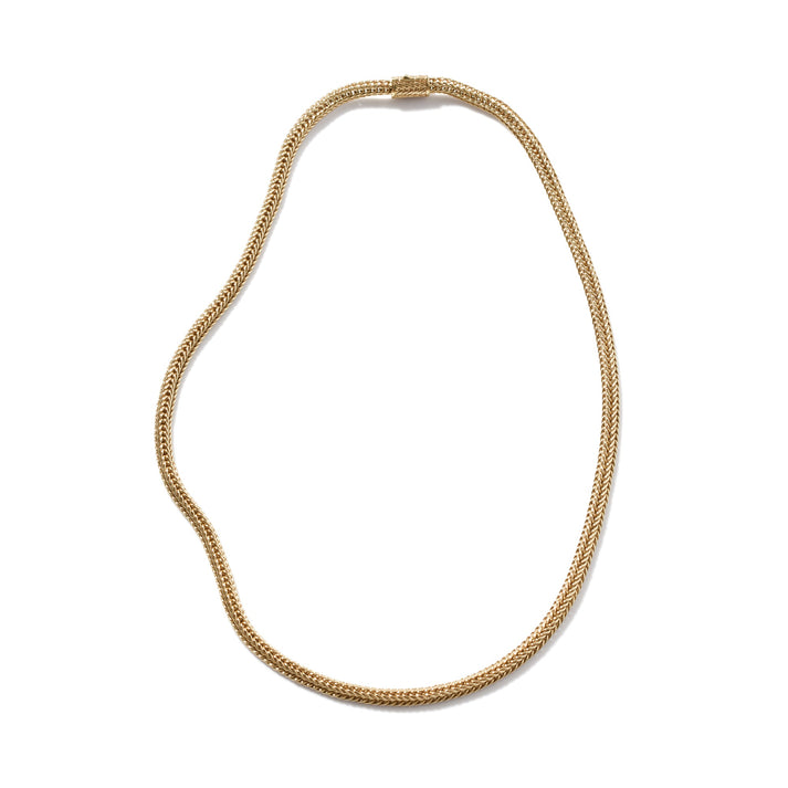 Icon Chevron Necklace, Gold, 4.5MM|NUGG900359
