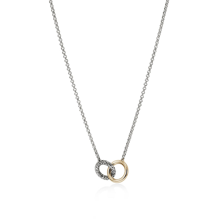 JH Essential Linked Necklace, Gold, Sterling Silver, 2MM|NZZ98707