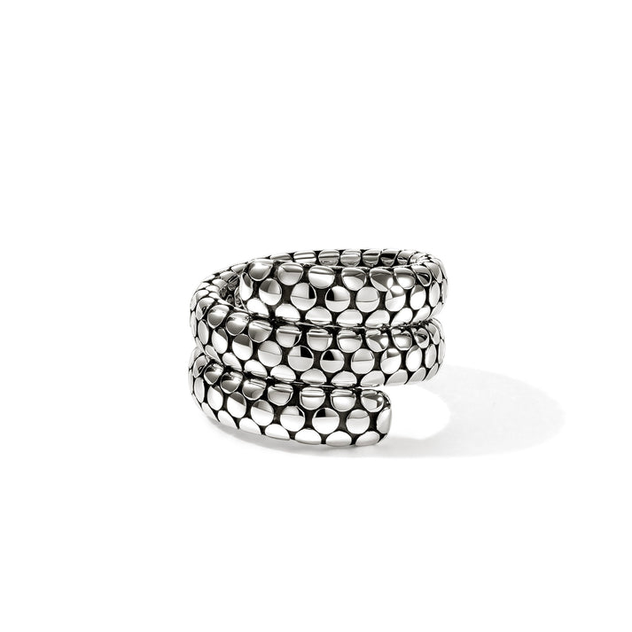 Dot Coil Ring, Sterling Silver|RB39246