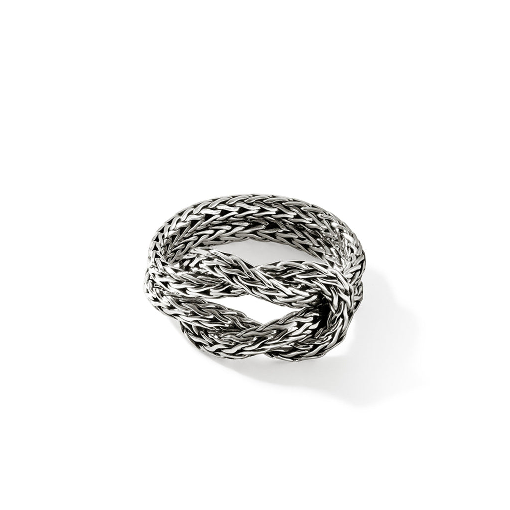 John Hardy Love Knot Ring, Sterling Silver, 2.5MM  RB901039