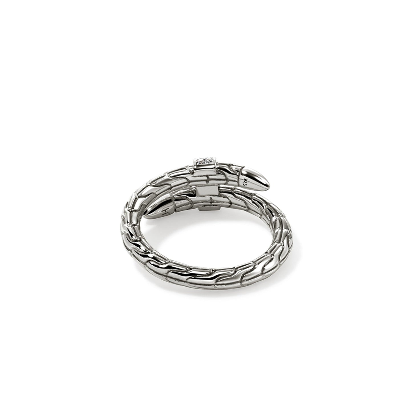 John Hardy Spear Ring, Sterling Silver, Diamonds RBP986802DI