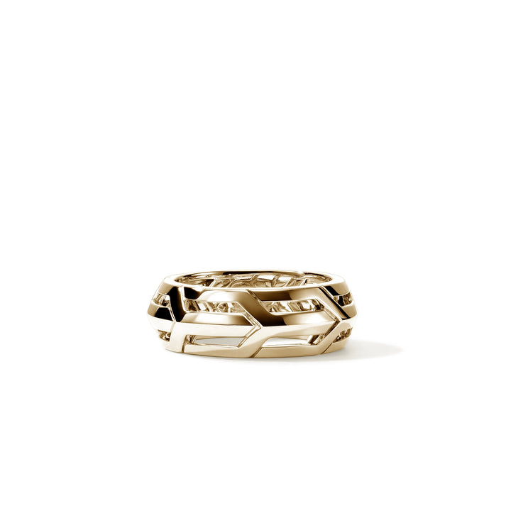 Icon 50 Band Ring, Gold, 8MM|RGG98752