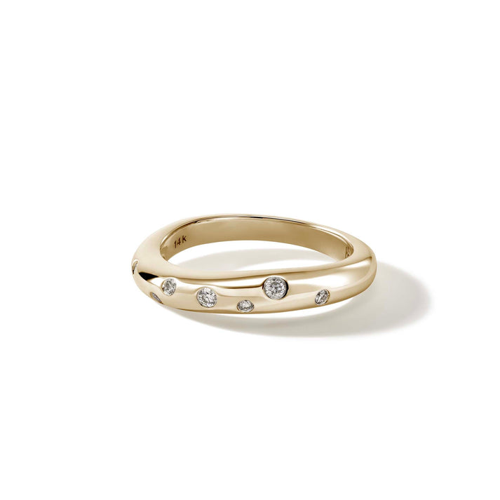 Surf Ring, Gold, Diamonds, Slim|RGGX9011182DI