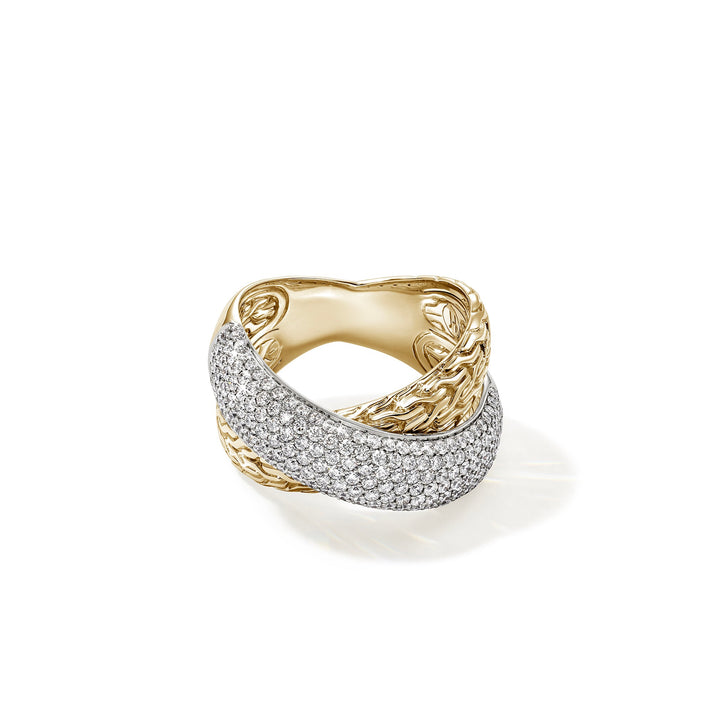 Artisan Series Carved Chain Ring|RGP02324WDI