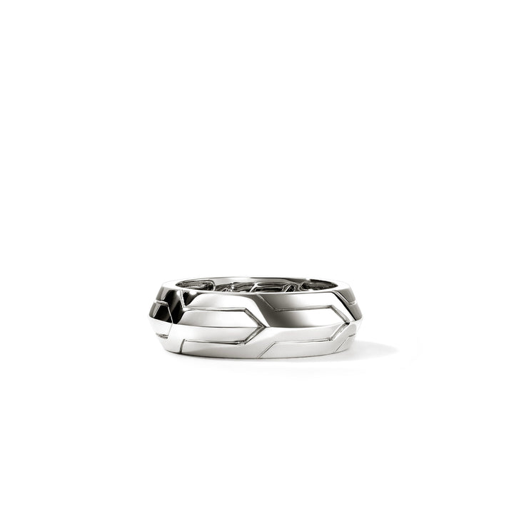 Icon 50 Band Ring, Sterling Silver, 7MM|RM98740