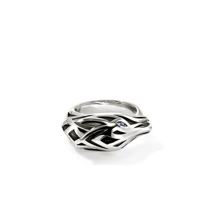 Naga Ring, Sterling Silver, Blue Sapphire|RMS6036211BSP