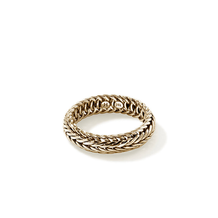 Icon Chevron Ring, Gold, 6MM|RUGG900341