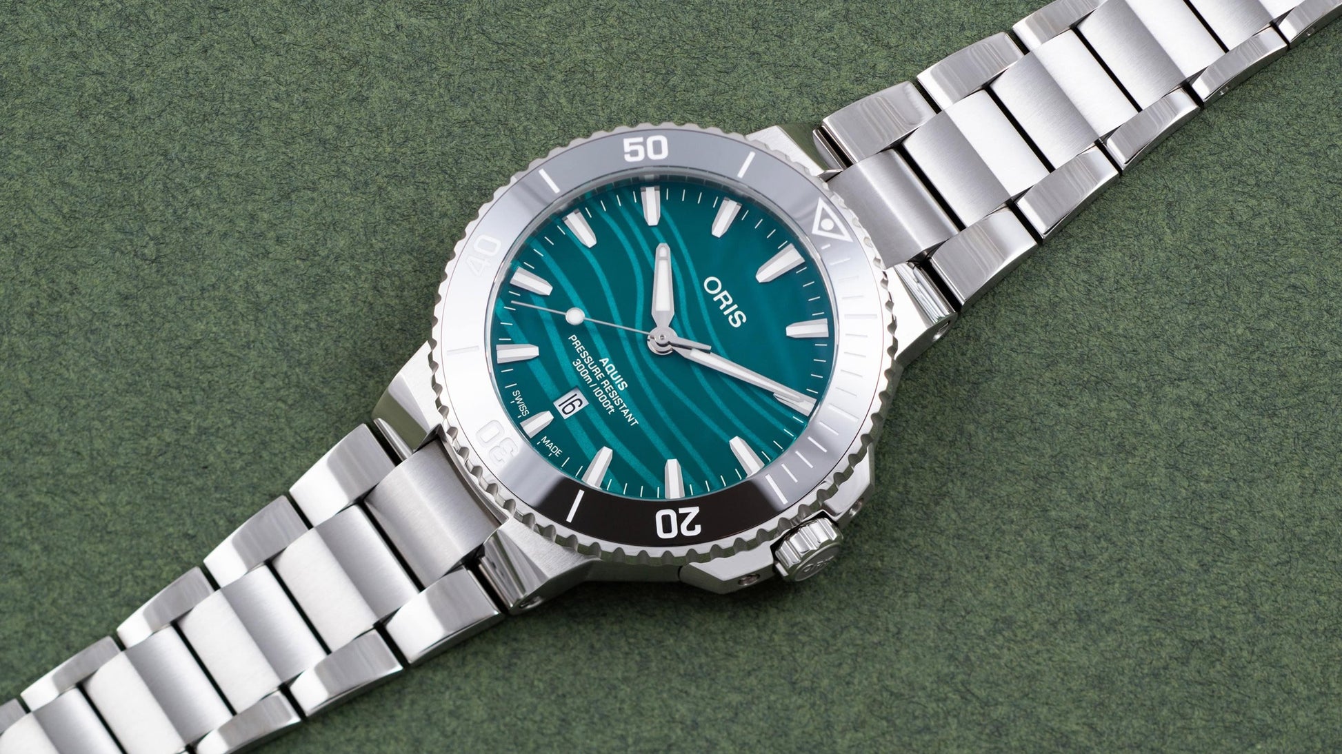 Oris Yangtze Jiangtun Limited Edition Automatic Watch 01 733 7789 4197-Set