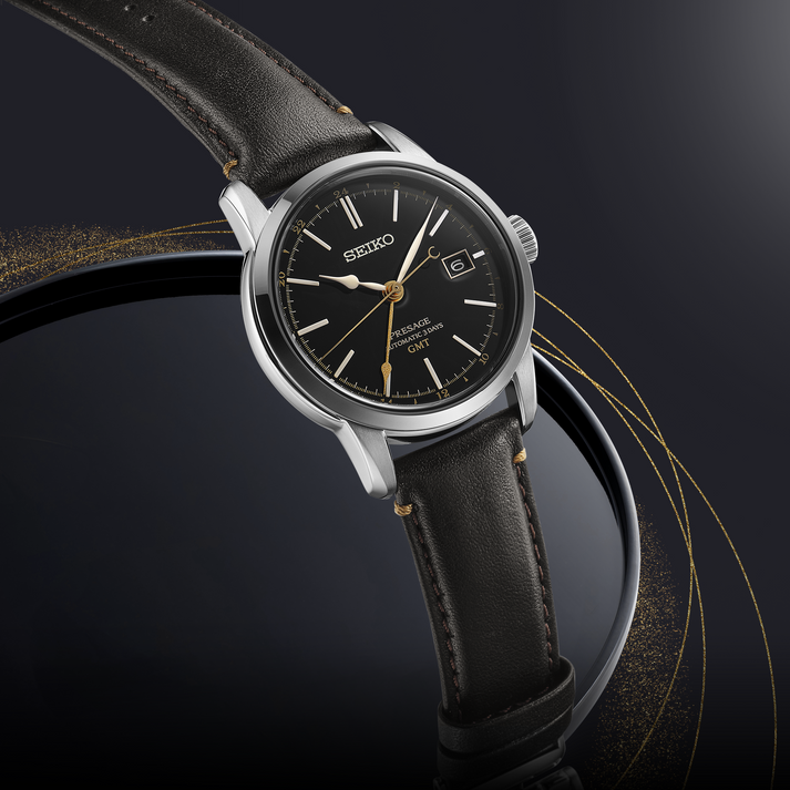 PRESAGE CRAFTSMANSHIP SERIES URUSHI LACQUER GMT SPB447