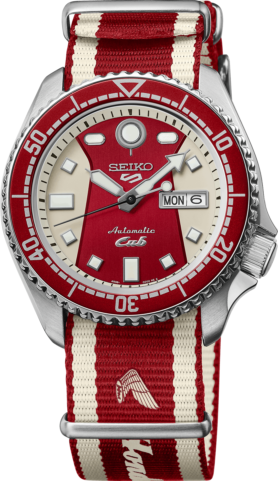 Seiko 5 Sports Honda Super Cub U.S. Limited Edition SRPL23