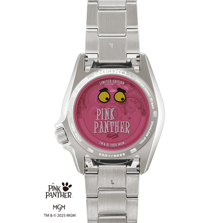 Seiko 5 Sports Pink Panther Limited Edition Watch SRPM07