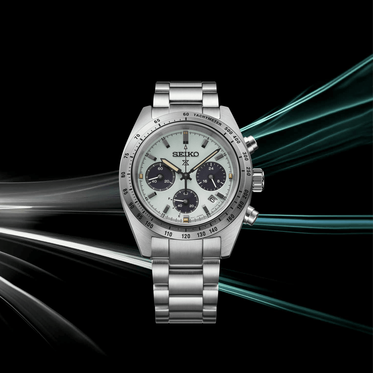 Seiko Speedtimer Solar Chronograph Watch SSC965