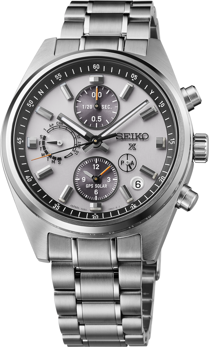 PROSPEX SPEEDTIMER GPS SOLAR DUAL-TIME CHRONOGRAPH SSH165