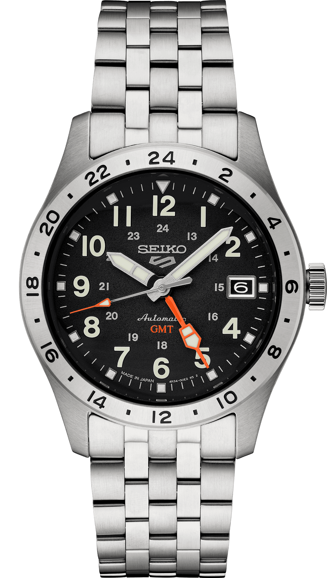 Seiko 5 Sports Field GMT Watch SSK023 - Dejaun Jewelers