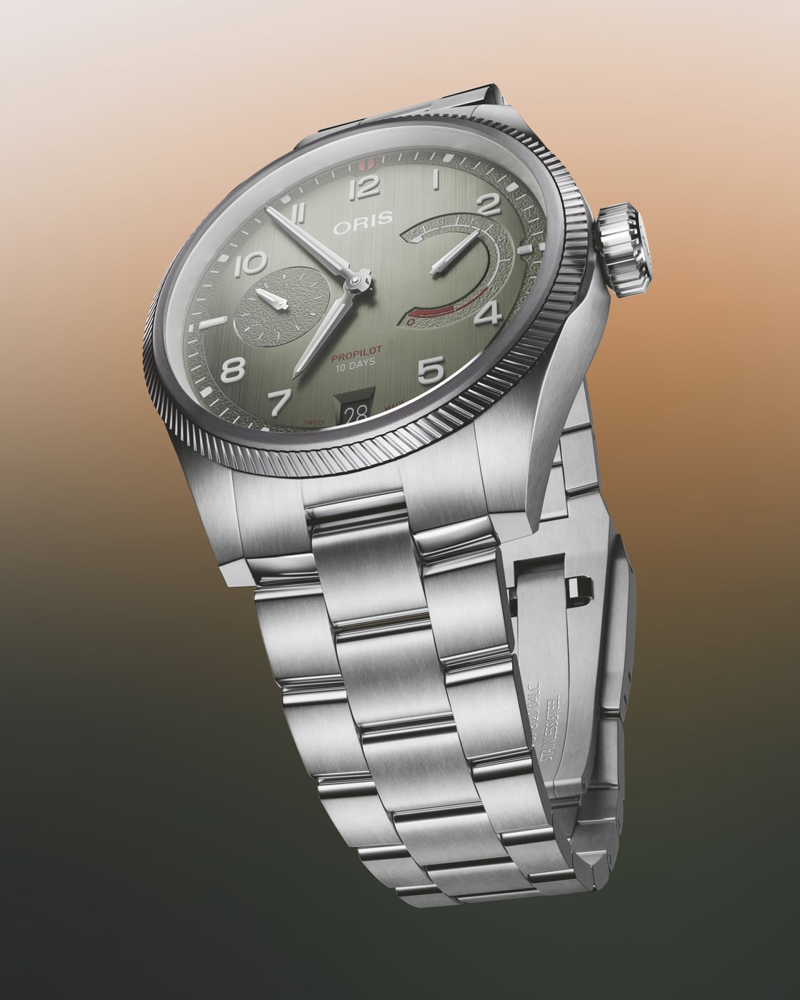 Oris ProPilot Calibre 111 Hand Winding Watch 01 111 7808 4167-07 8 20 04LC