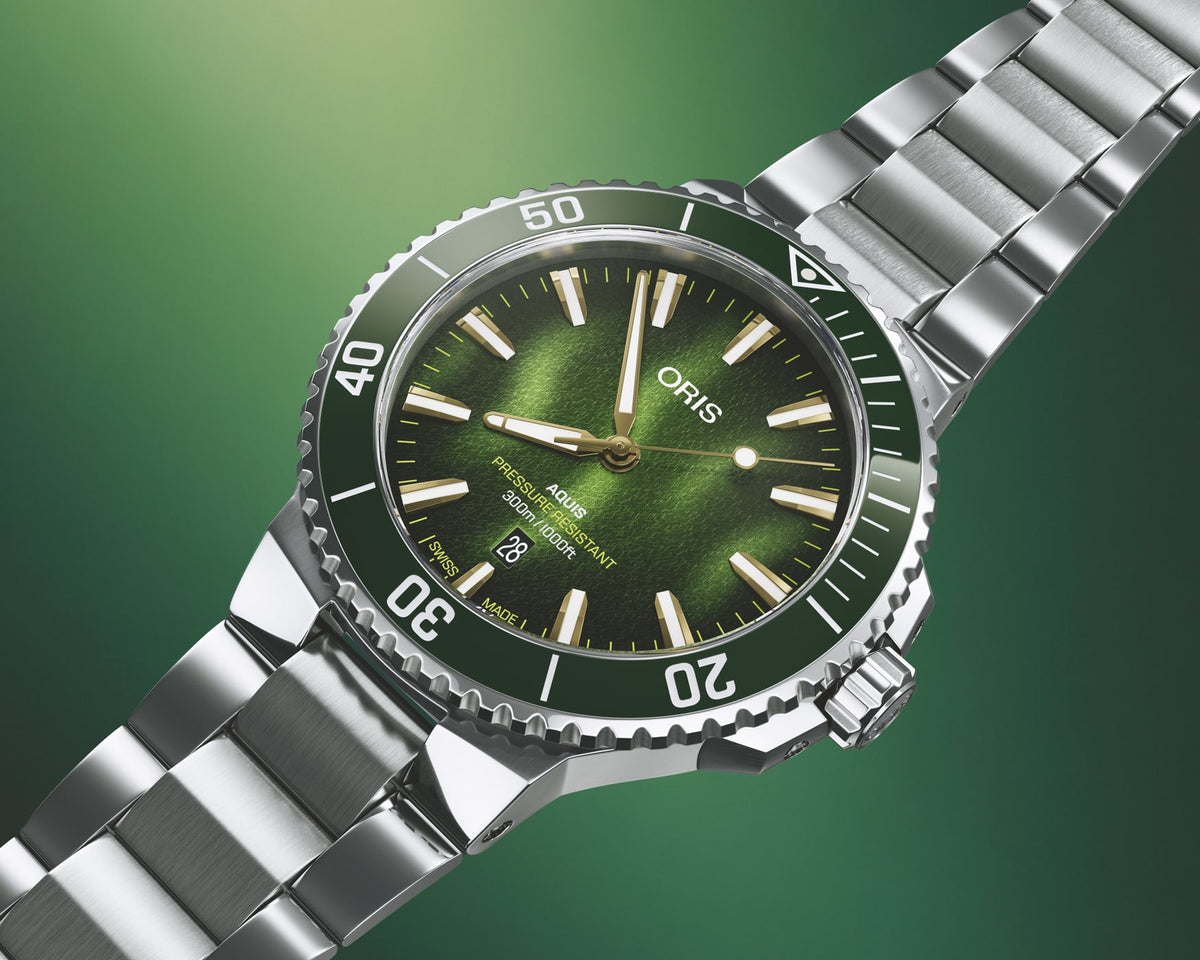 Oris Kelp Forest Limited Edition Automatic Watch 01 733 7787 4187-Set