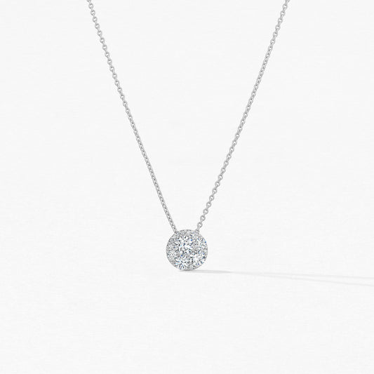 Tessa Diamond Circle Pendant
