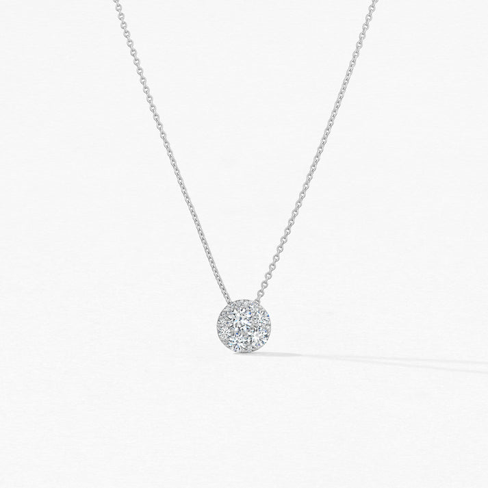 Tessa Diamond Circle Pendant