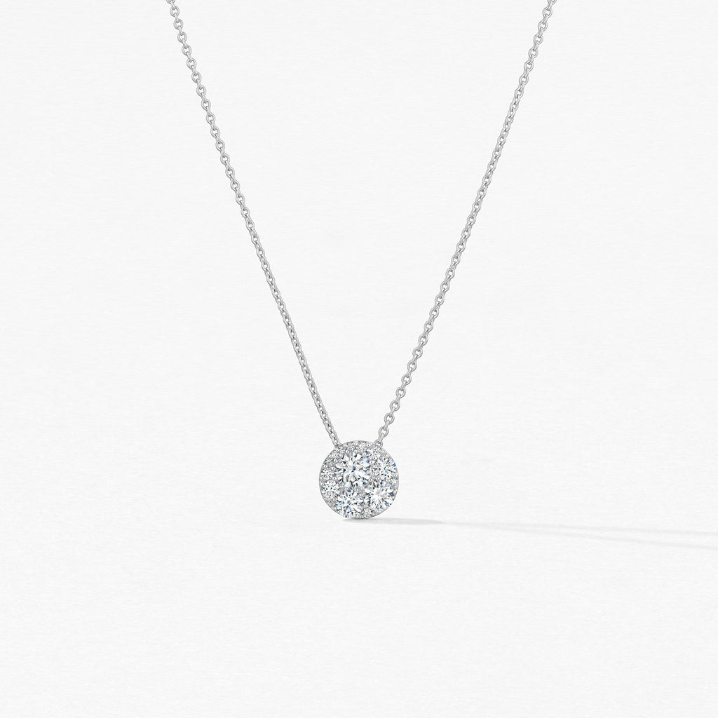 Tessa Diamond Circle Pendant