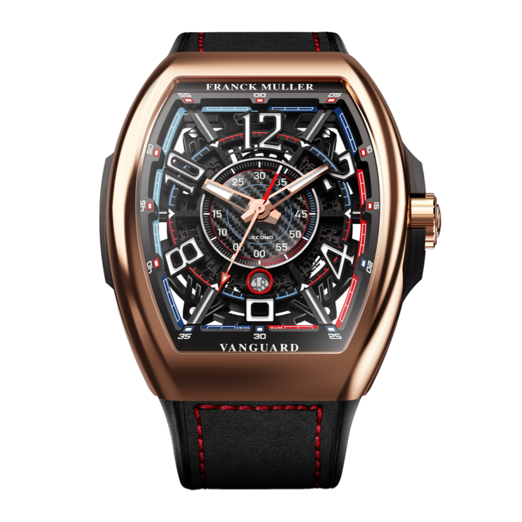 Presented in the full-size V45 case Watch V45SCSQTRCGBA5NNR