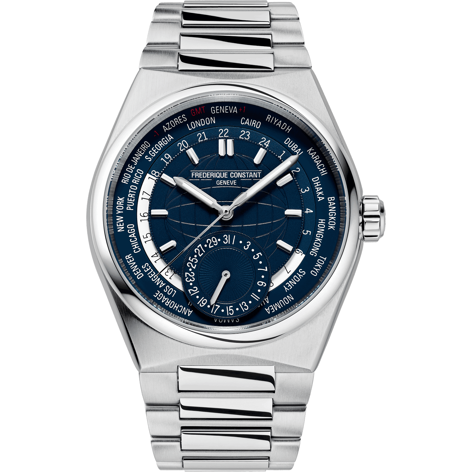 Frederique Constant Worldtimer Manufacture FC-718N4NH6B